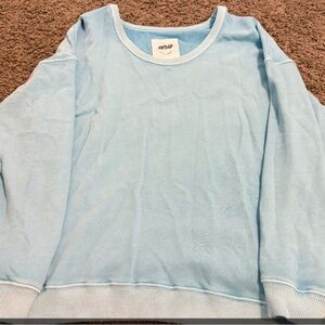 Aerie Light Blue Crew Neck Sweater